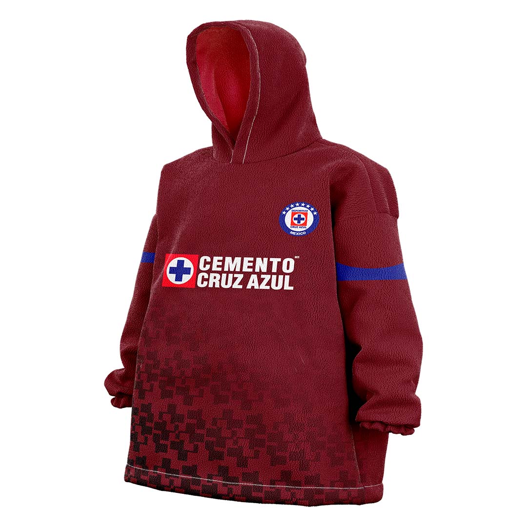 sudadera gigante cruz azul - 1