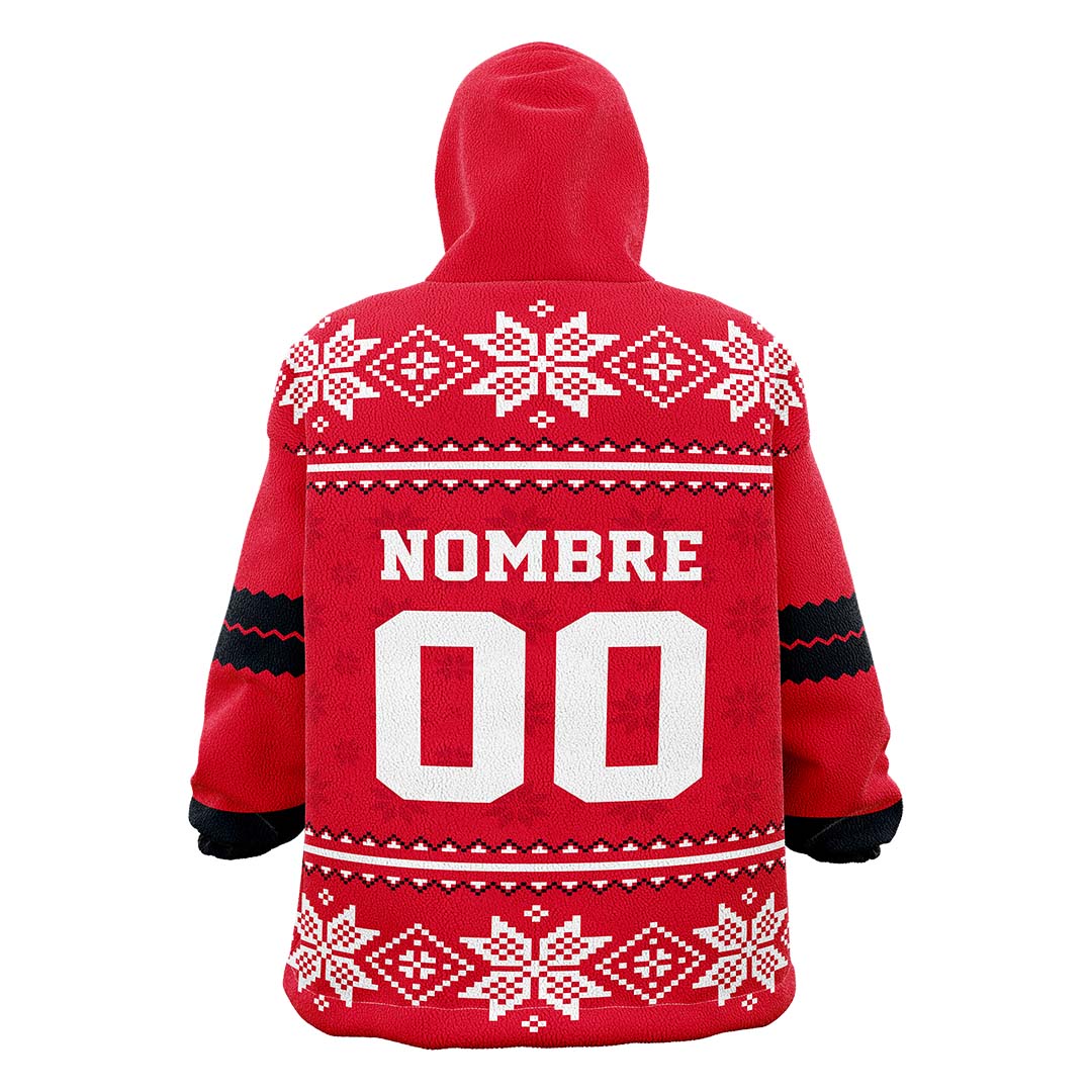 sudadera gigante navidad - ac milan