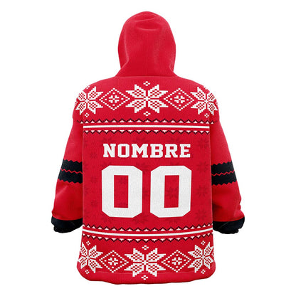 sudadera gigante navidad - ac milan