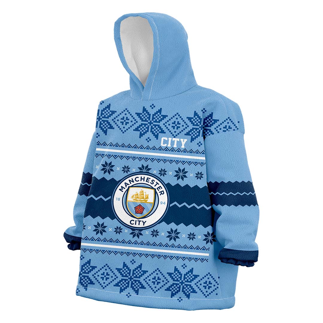 sudadera gigante navidad - manchester city