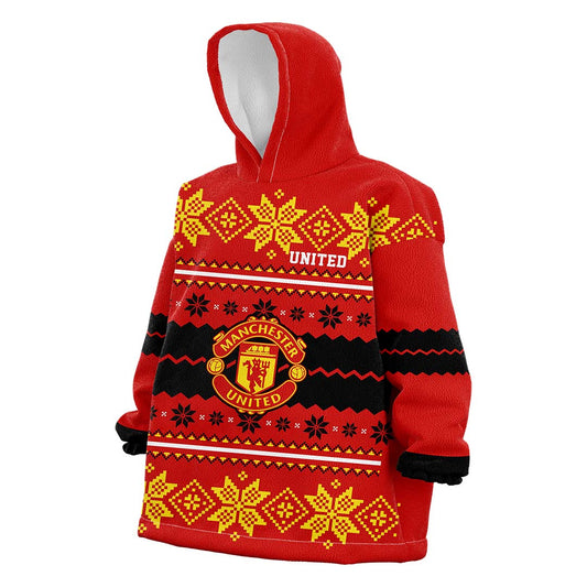 sudadera gigante navidad - manchester united