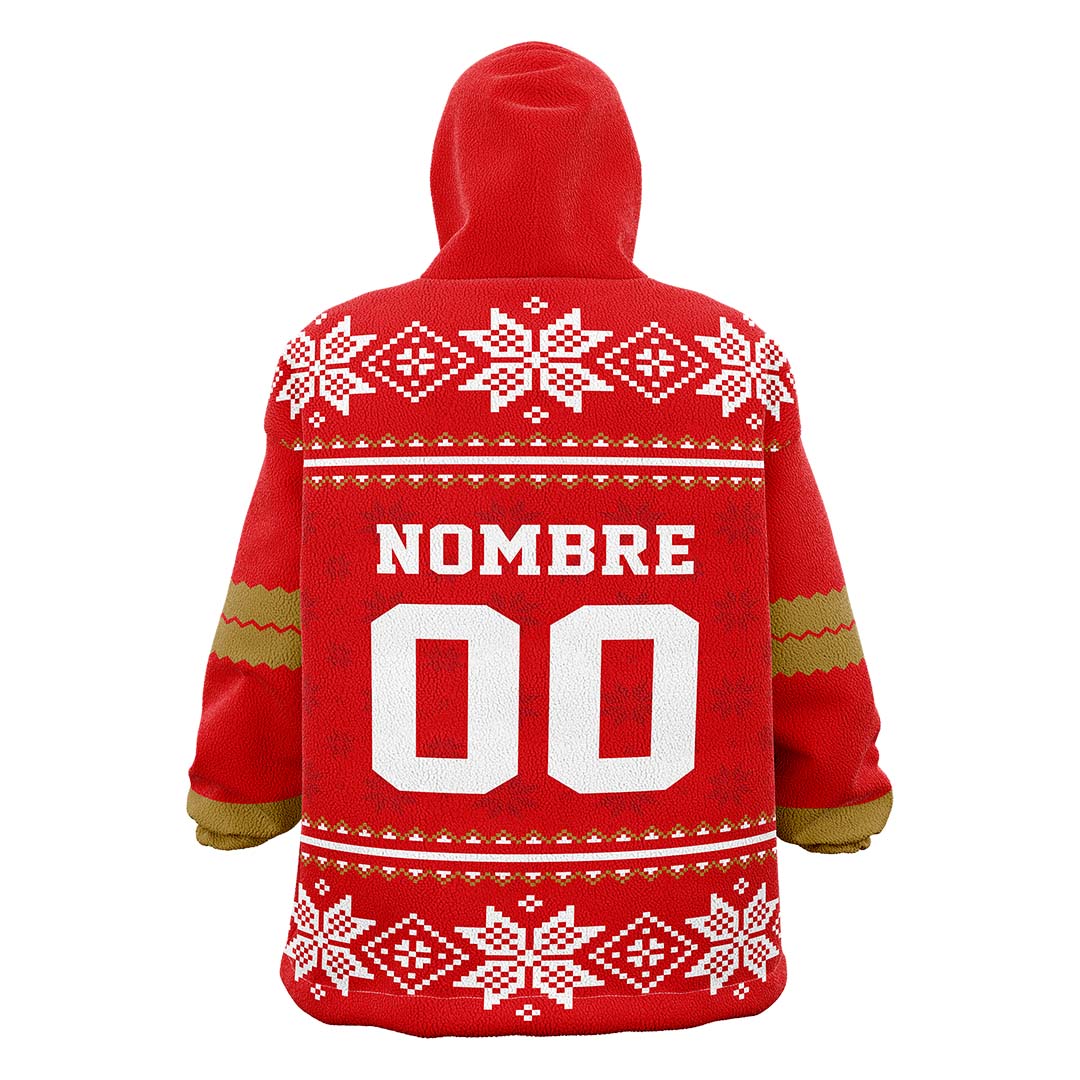 sudadera gigante navidad - arsenal