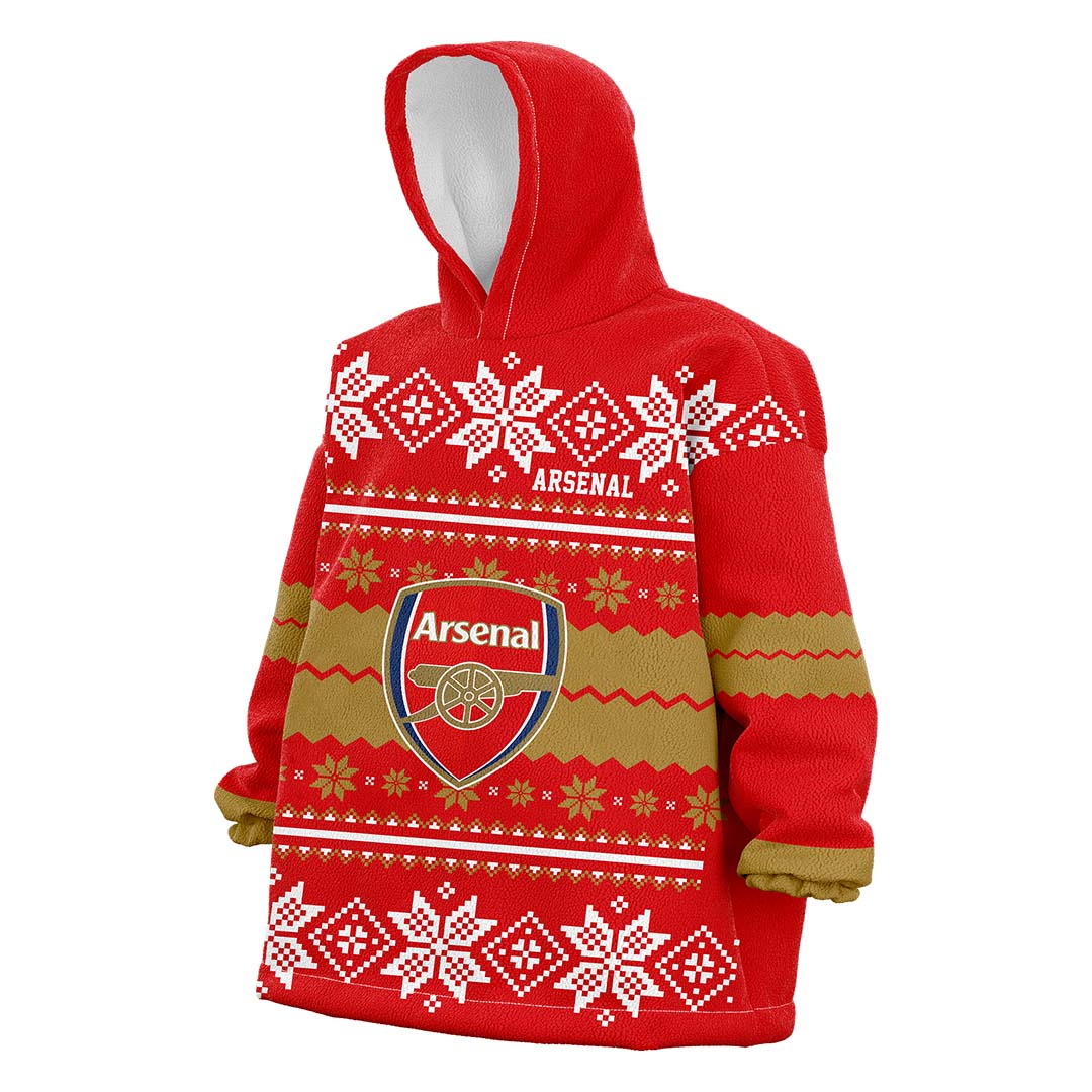 sudadera gigante navidad - arsenal
