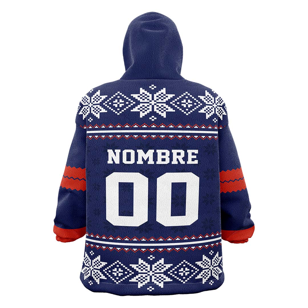 sudadera gigante navidad - atletico de madrid